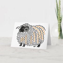 Tarjeta De Agradecimiento Ram Greeting card