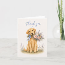 Ramo de flores del Golden Retriever Gracias