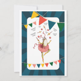 Tarjeta De Agradecimiento Rana malvada