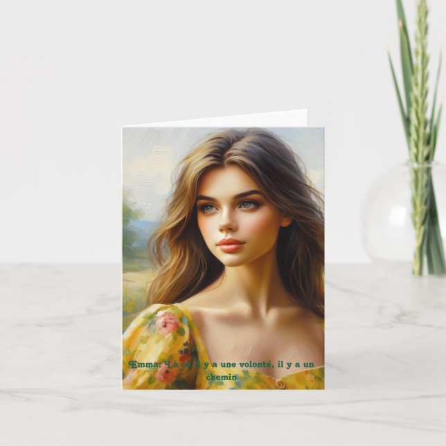 Tarjeta De Agradecimiento Rayon de Positivité, carte pour tous (Anverso)