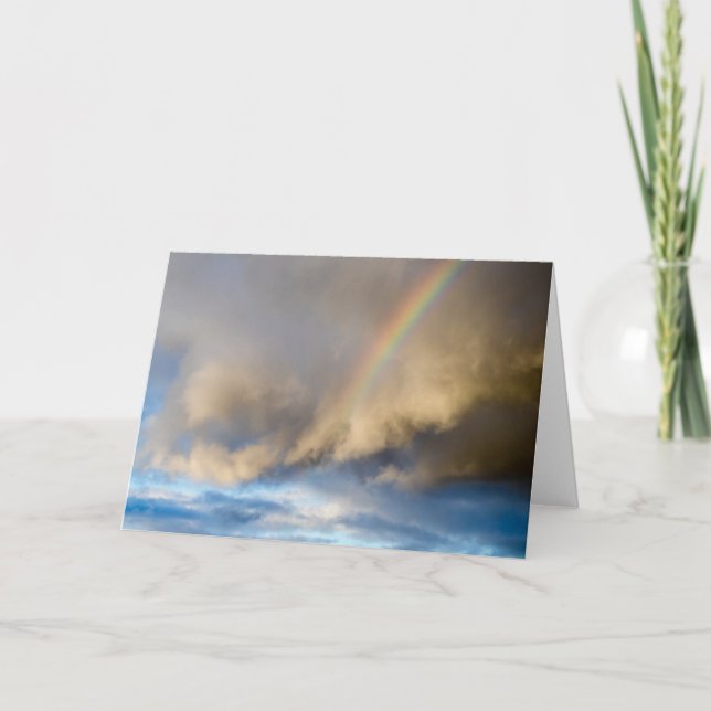 Tarjeta De Agradecimiento rebelión arco iris (Anverso)