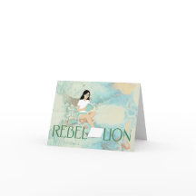 Tarjeta de agradecimiento Rebellion Reading para a