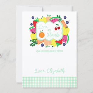 Tarjeta De Agradecimiento Recién Salida del Mercado Despedida de Soltera