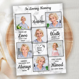 Tarjeta De Agradecimiento Recuerdo de la memoria de amor Fotos Compasión Fun