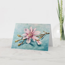 Tarjeta De Agradecimiento Recuerdos de Magnolia