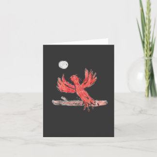 Tarjeta De Agradecimiento Red Phoenix