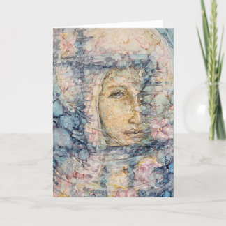 Tarjeta De Agradecimiento "Reflexión del velo"