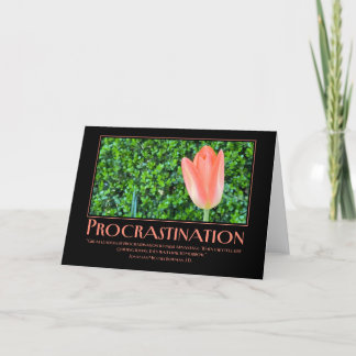 Tarjeta De Agradecimiento Reformulación de la dilación - Motivación