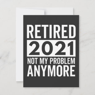 Tarjeta De Agradecimiento Regalado 2021 No Es Mi Problema Más regalo