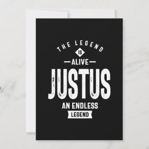 Tarjeta De Agradecimiento Regalo de cumpleaños con nombre personalizado Just
