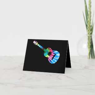 Tarjeta De Agradecimiento Regalo de guitarristas