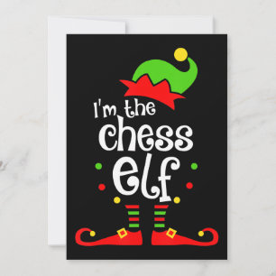 Tarjeta De Agradecimiento regalo de navidades de amigos de la familia chess