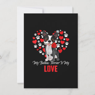 Tarjeta De Agradecimiento Regalo de Perro Amante Para Mujeres Mi Terrier De
