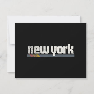 Tarjeta De Agradecimiento Regalo femenino masculino de Nueva York
