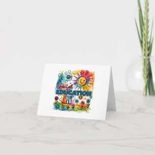 Tarjeta De Agradecimiento Regalo para maestros Educación Especial