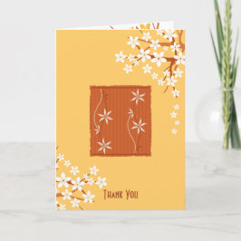 Tarjeta De Agradecimiento Regalos de adornos de estilo japonés