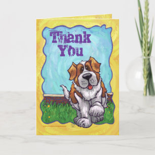 Tarjeta De Agradecimiento Regalos y accesorios de St. Bernard