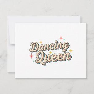 Tarjeta De Agradecimiento Reina del baile