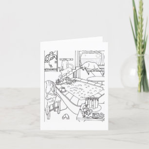 Tarjeta De Agradecimiento Relajación Con Gatos 🐈 🐈 ⬛
