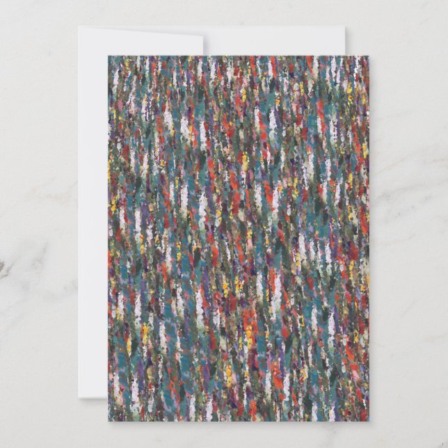 Tarjeta De Agradecimiento Resumen del Bouquet de Odilon Redon (Anverso)