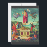 Tarjeta De Agradecimiento Resurrección de Jesucristo por Rafael<br><div class="desc">Resurrección de Jesucristo por Rafael</div>