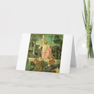 Tarjeta De Agradecimiento Resurrección Jesús