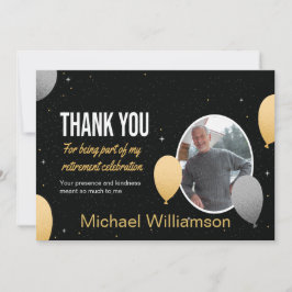 Tarjeta De Agradecimiento Retiree Appreciation