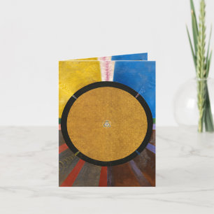 Tarjeta De Agradecimiento Retiro, Grupo X, Nº 3 de Hilma af Klint