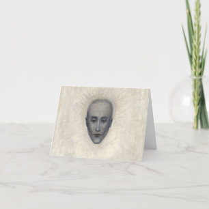 Tarjeta De Agradecimiento Retrato de Marcel Duchamp por Florine Stettheimer