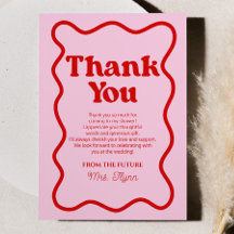 Retro Rojo Rosa Wavy Border Shower