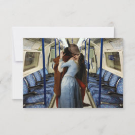 Tarjeta De Agradecimiento Reúnete conmigo en el transporte