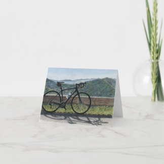 Tarjeta De Agradecimiento Riding the Blue Ridge notecards
