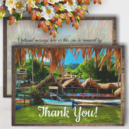 Tarjeta De Agradecimiento Río Mismaloya Gracias 0331