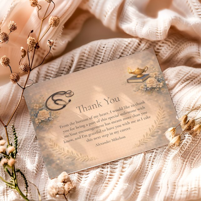 Tarjeta De Agradecimiento RN Graduation Pinning Ceremony Party (Subido por el creador)