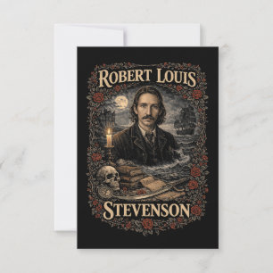 Tarjeta De Agradecimiento Robert Louis Stevenson