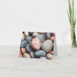 Tarjeta De Agradecimiento Rock superior del lago