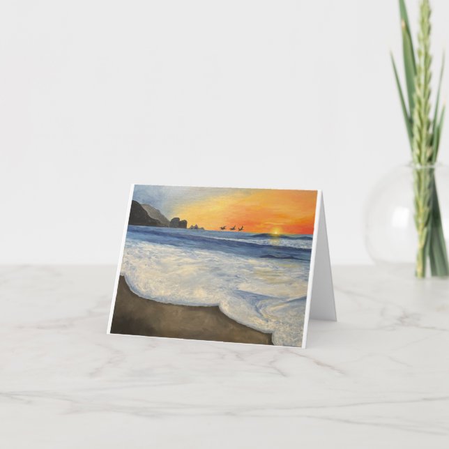 Tarjeta De Agradecimiento Rockaway Pelicans (Anverso)