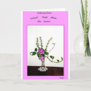 Tarjeta De Agradecimiento Romance del Internet