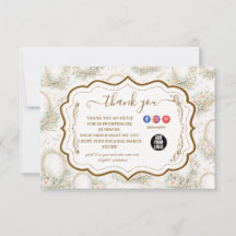 Romantic Floral Salon Hair Stylist