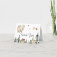 Ropa de invierno fría fuera de Baby Shower