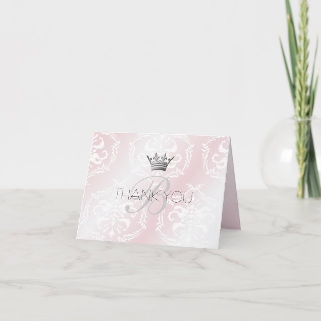 Tarjeta De Agradecimiento rosa 311-Enticingly (Anverso)