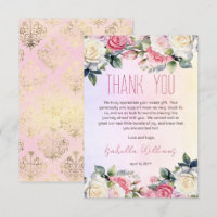 Rosa Blooms Floral Baby Shower