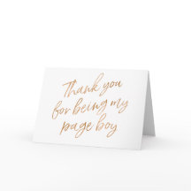 Rosa de oro "Gracias por ser mi paje"