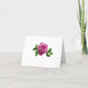 Tarjeta De Agradecimiento Rosa morado de Bulgaria