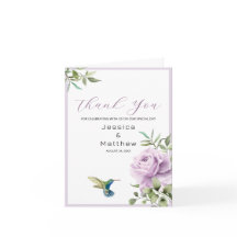 Rosa morado y colibrí