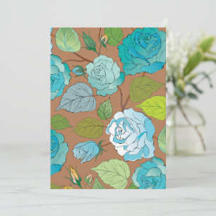 Tarjeta De Agradecimiento Rosas 25