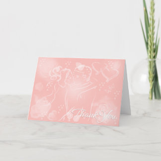 Tarjeta De Agradecimiento Rosas Peach Gracias Cartas De Boda