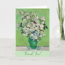 Tarjeta De Agradecimiento Rosas, Vincent van Gogh