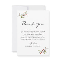 Rosas y Pine Modern Calligraphy Simple Boda