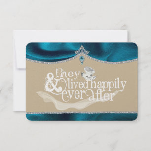 Tarjeta De Agradecimiento Royal Fairytale Thankyou Card